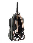 KikkaBoo Carucior sport autofold Eden ArmyGcadru din aluminiu cu vopsea cromatasistem automat de pliere compactaroti pivotante cu suspensiispatar si suport picioare reglabilecapotinarecomandat de la nastere pana la 22kg