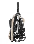 KikkaBoo Carucior sport autofold Eden Beigecadru din aluminiu cu vopsea cromatasistem automat de pliere compactaroti pivotante cu suspensiispatar si suport picioare reglabilecapotinarecomandat de la nastere pana la 22kg