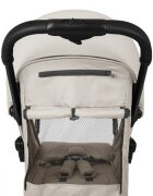 KikkaBoo Carucior sport autofold Eden Beigecadru din aluminiu cu vopsea cromatasistem automat de pliere compactaroti pivotante cu suspensiispatar si suport picioare reglabilecapotinarecomandat de la nastere pana la 22kg