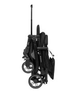 KikkaBoo Carucior sport Miley Black pana la 22kgPliere compacta cu sistem trollerCadru aluminiuSuspensiiBaldachin cu extensie protectie UPF50+Spatar reglabil cu pozitie de somnMaterial impermeabilHusa picioare