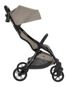 KikkaBoo Carucior sport pana la 22kg 0-48 lunicadru din aluminiu cu pliere compactapozitie de somnCompatibil avionhusa ploaiesuport pahar si geanta transport incluse Cloe Beige 2024
