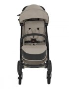 KikkaBoo Carucior sport pana la 22kg 0-48 lunicadru din aluminiu cu pliere compactapozitie de somnCompatibil avionhusa ploaiesuport pahar si geanta transport incluse Cloe Beige 2024