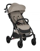 KikkaBoo Carucior sport pana la 22kg 0-48 lunicadru din aluminiu cu pliere compactapozitie de somnCompatibil avionhusa ploaiesuport pahar si geanta transport incluse Cloe Beige 2024