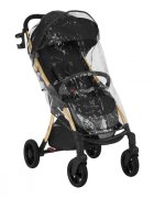 KikkaBoo Carucior sport pana la 22kg 0-48 lunicadru din aluminiu cu pliere compactapozitie de somnCompatibil avionhusa ploaiesuport pahar si geanta transport incluse Cloe Black 2024