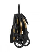 KikkaBoo Carucior sport pana la 22kg 0-48 lunicadru din aluminiu cu pliere compactapozitie de somnCompatibil avionhusa ploaiesuport pahar si geanta transport incluse Cloe Black 2024