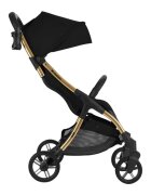 KikkaBoo Carucior sport pana la 22kg 0-48 lunicadru din aluminiu cu pliere compactapozitie de somnCompatibil avionhusa ploaiesuport pahar si geanta transport incluse Cloe Black 2024