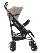 KikkaBoo Carucior sport pentru copii Beetle Beige cu Spatar reglabilBara de protectie detasabilaPliere tip umbrela si greutate redusa Copertina reglabila cu plasa de ventilatieRoti pivotante detasabilePana la 22kg