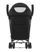 KikkaBoo Carucior sport pentru copii Beetle Black cu Spatar reglabilBara de protectie detasabilaPliere tip umbrela si greutate redusa Copertina reglabila cu plasa de ventilatieRoti pivotante detasabilePana la 22kg