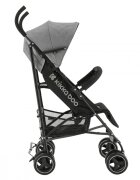 KikkaBoo Carucior sport pentru copii Beetle Grey cu Spatar reglabilBara de protectie detasabilaPliere tip umbrela si greutate redusa Copertina reglabila cu plasa de ventilatieRoti pivotante detasabilePana la 22kg