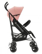 KikkaBoo Carucior sport pentru copii Beetle Pink cu Spatar reglabilBara de protectie detasabilaPliere tip umbrela si greutate redusa Copertina reglabila cu plasa de ventilatieRoti pivotante detasabilePana la 22kg