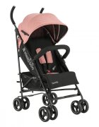 KikkaBoo Carucior sport pentru copii Beetle Pink cu Spatar reglabilBara de protectie detasabilaPliere tip umbrela si greutate redusa Copertina reglabila cu plasa de ventilatieRoti pivotante detasabilePana la 22kg