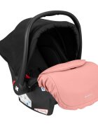 KikkaBoo Carucior transformabil 3 in 1 Alba Pink