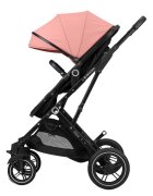 KikkaBoo Carucior transformabil 3 in 1 Alba Pink