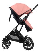 KikkaBoo Carucior transformabil 3 in 1 Alba Pink