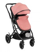 KikkaBoo Carucior transformabil 3 in 1 Alba Pink