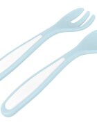 KikkaBoo Castron multifunctional cu ventuza si tacamuri incluse 4in1 Bowl Blue