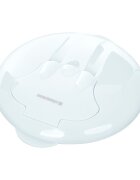 KikkaBoo Castron multifunctional cu ventuza si tacamuri incluse 4in1 Feed-me-up Blue