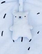 KikkaBoo Cosulet scutece si accesorii Bear with me Blue
