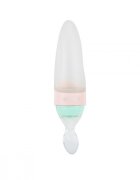 KikkaBoo Dispozitiv de hranire din silicon Comet Pink 90ml cu gradatiecapacideal pentru calatorii