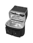 KikkaBoo Geanta mamici tip rucsac cu compartiment termic Nia Black