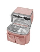 KikkaBoo Geanta mamici tip rucsac cu compartiment termic Nia Pink