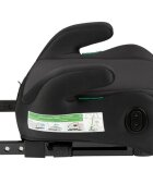 KikkaBoo Inaltator auto cu isofix i-Tip 2 i-SIZE Black 125-150 cm suport pahar inclus centura de ghidaj husa lavabila cotiere certificat R129