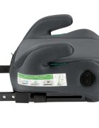 KikkaBoo Inaltator auto cu isofix i-Tip 2 i-SIZE Dark Grey 125-150 cm suport pahar inclus centura de ghidaj husa lavabila cotiere certificat R129