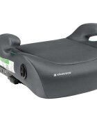 KikkaBoo Inaltator auto cu isofix i-Tip 2 i-SIZE Dark Grey 125-150 cm suport pahar inclus centura de ghidaj husa lavabila cotiere certificat R129