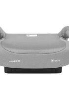 KikkaBoo Inaltator auto i-Go i-Size Light Grey 125-150 cm sezut confortabil centura de ghidaj fixare cu centura masinii husa detasabila certificat R12903 de catre TUV SUD