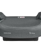 KikkaBoo Inaltator auto pentru copii cu Isofix i-Tip Dark Grey 125-150 cmCertificare I-Sizesezut ergonomichusa detasabilacentura de ghidaj pentru centura auto