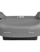 KikkaBoo Inaltator auto pentru copii cu Isofix i-Tip Light Grey 125-150 cmCertificare I-Sizesezut ergonomichusa detasabilacentura de ghidaj pentru centura auto
