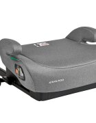 KikkaBoo Inaltator auto pentru copii cu Isofix i-Tip Light Grey 125-150 cmCertificare I-Sizesezut ergonomichusa detasabilacentura de ghidaj pentru centura auto