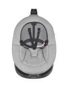 KikkaBoo Leagan electric 2in1 Zazu Grey cu tehnologie inteligenta de miscare in 3 directiipanou de comanda tactilcadru din otel3 viteze de balansarecronometru2 pozitii reglare spatargreutate admisa 30 kg