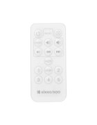 KikkaBoo Leagan electric cu balansare laterala si telecomanda Codie Light Grey 2025