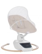KikkaBoo Leagan electric cu leganare laterala telecomanda si carusel BeeMoove Bej