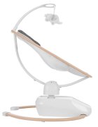 KikkaBoo Leagan electric cu leganare laterala telecomanda si carusel BeeMoove Grey