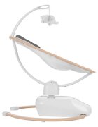 KikkaBoo Leagan electric cu leganare laterala telecomanda si carusel BeeMoove Grey