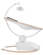 KikkaBoo Leagan electric cu leganare laterala telecomanda si carusel BeeMoove Grey