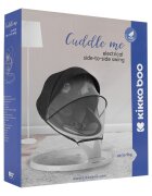 KikkaBoo Leagan electric cu telecomanda Cuddle Me Light Grey