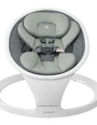 KikkaBoo Leagan electric cu telecomanda Cuddle Me Light Grey