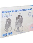 KikkaBoo Leagan electric cu telecomanda si bluetooth side-to-side Winks Mint 2024