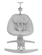 KikkaBoo Leagan electric cu telecomanda si leganare laterala Spinny Grey