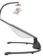 KikkaBoo Leagan electric cu telecomanda si leganare laterala Twiddle Beige