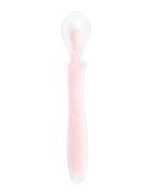 KikkaBoo Lingurita flexibila din silicon Ultrasoft Training Spoon Pink