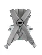 KikkaBoo Marsupiu ergonomic pentru bebelusi Gwen Fly tricot DeLux Mint de la 3luni3 pozitii de transport baveta moale detasabila bretele reglabile cu mecanism de blocare transversala