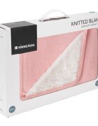 KikkaBoo Paturica cu doua fete din bumbac Dream Big Pink