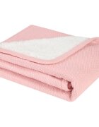 KikkaBoo Paturica cu doua fete din bumbac Dream Big Pink