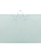 KikkaBoo Patut Co-Sleeper pentru bebelusi Bonne Nuit Mint Melange 2020 cu inaltime reglabila pozitie anti-reflux laterala culisanta accesorii incluse
