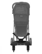 KikkaBoo Platforma pentru atasare la carucior copii Ally Black cu prindere universala roti cu suspensii reglaj in 8 pozitii Max 20 kg