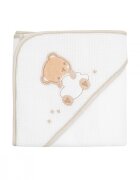 KikkaBoo Prosop cu gluga 90x 90 cm Dream Big Beige
